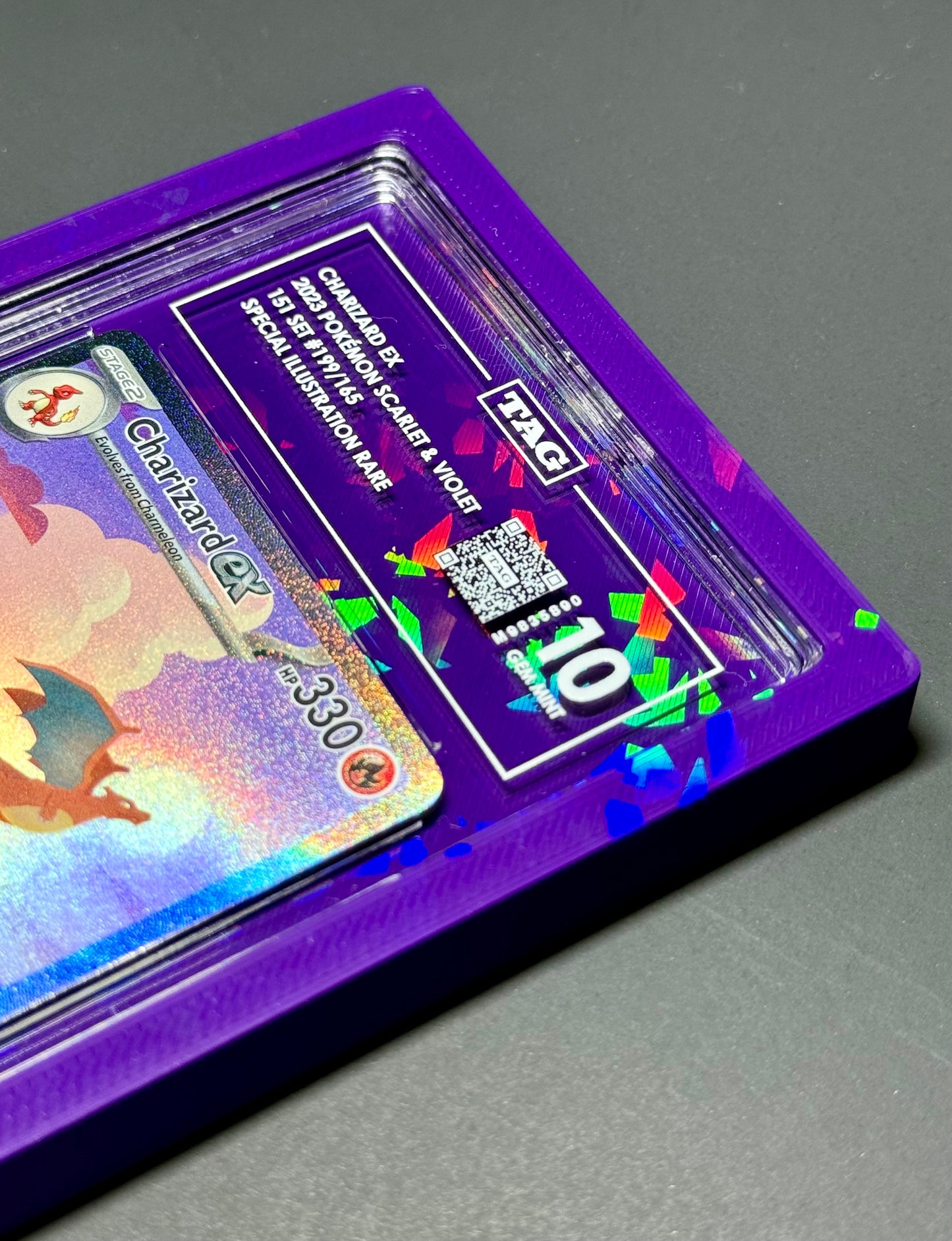 PURPLE SHADOW CRACKED ICE REFRACTOR