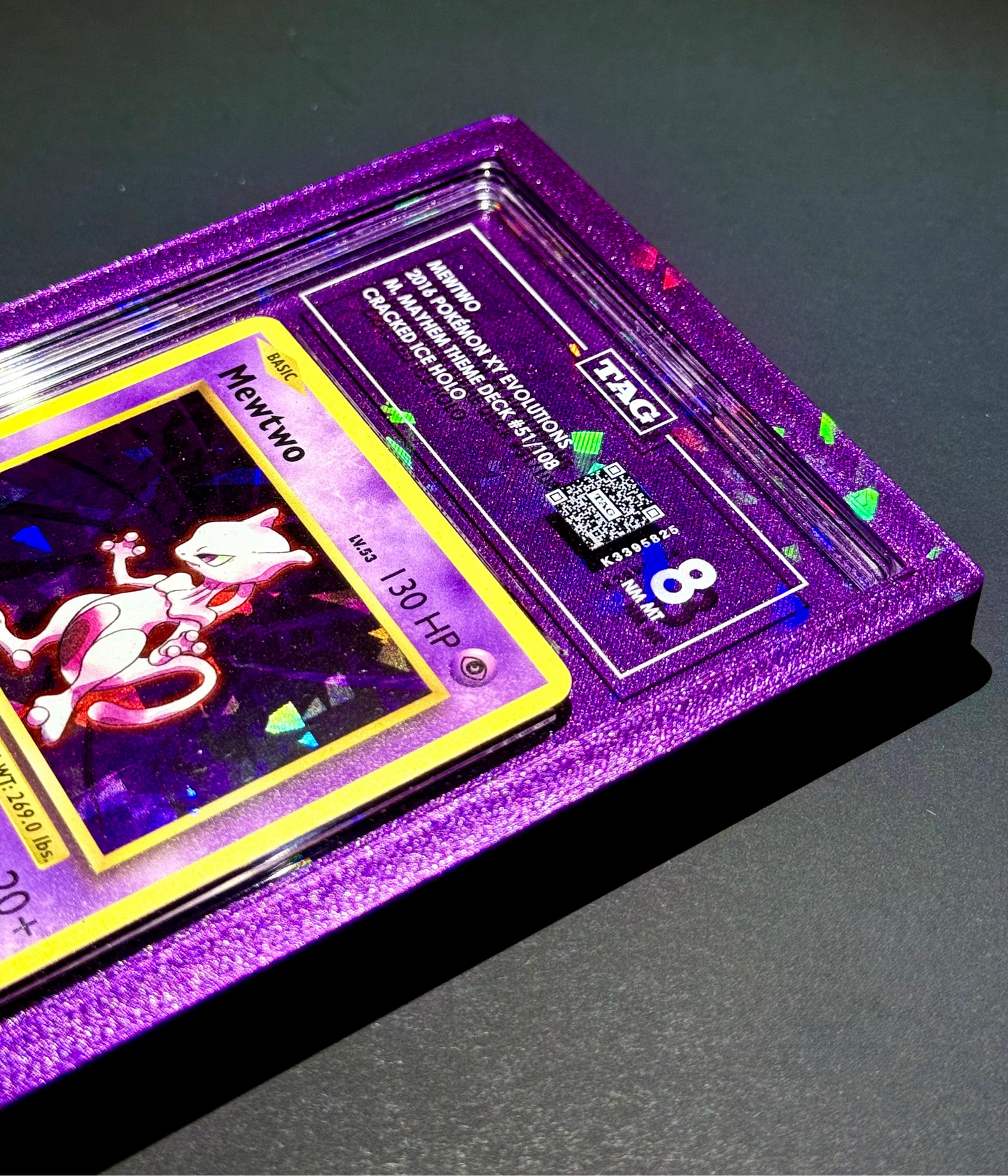 AMETHYST SHIMMER CRACKED ICE REFRACTOR