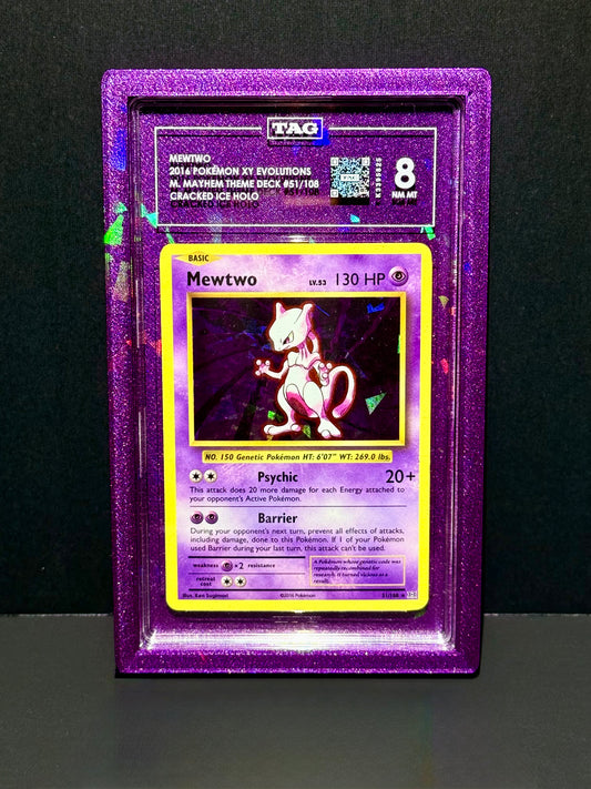 AMETHYST SHIMMER CRACKED ICE REFRACTOR