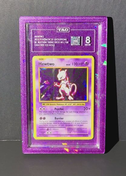 AMETHYST SHIMMER CRACKED ICE REFRACTOR